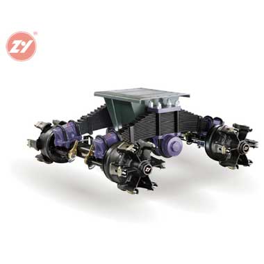 single point trailer suspension